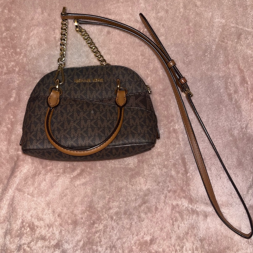 Michael Kors Brown Signature Crossbody purse